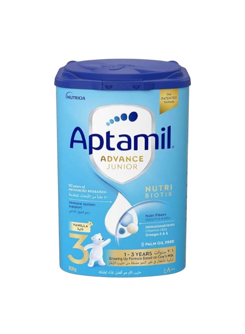 Advance Junior Nutribiotik 3 Natural 800grams